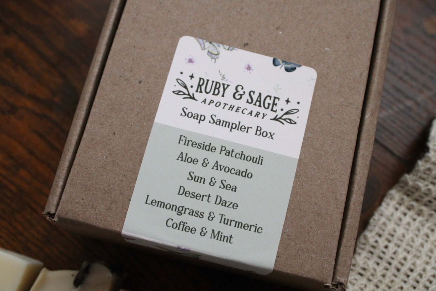 Summer Soap Sampler Box
