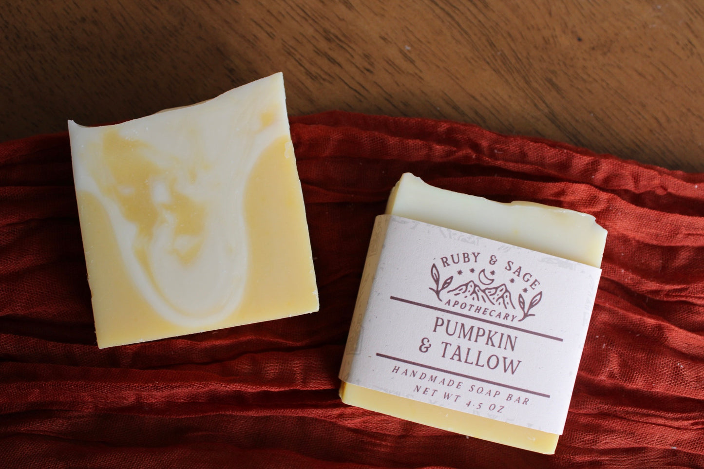 Pumpkin & Tallow Soap Bar