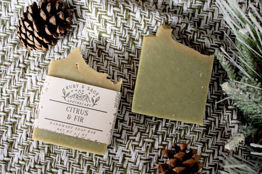 Citrus & Fir Soap Bar