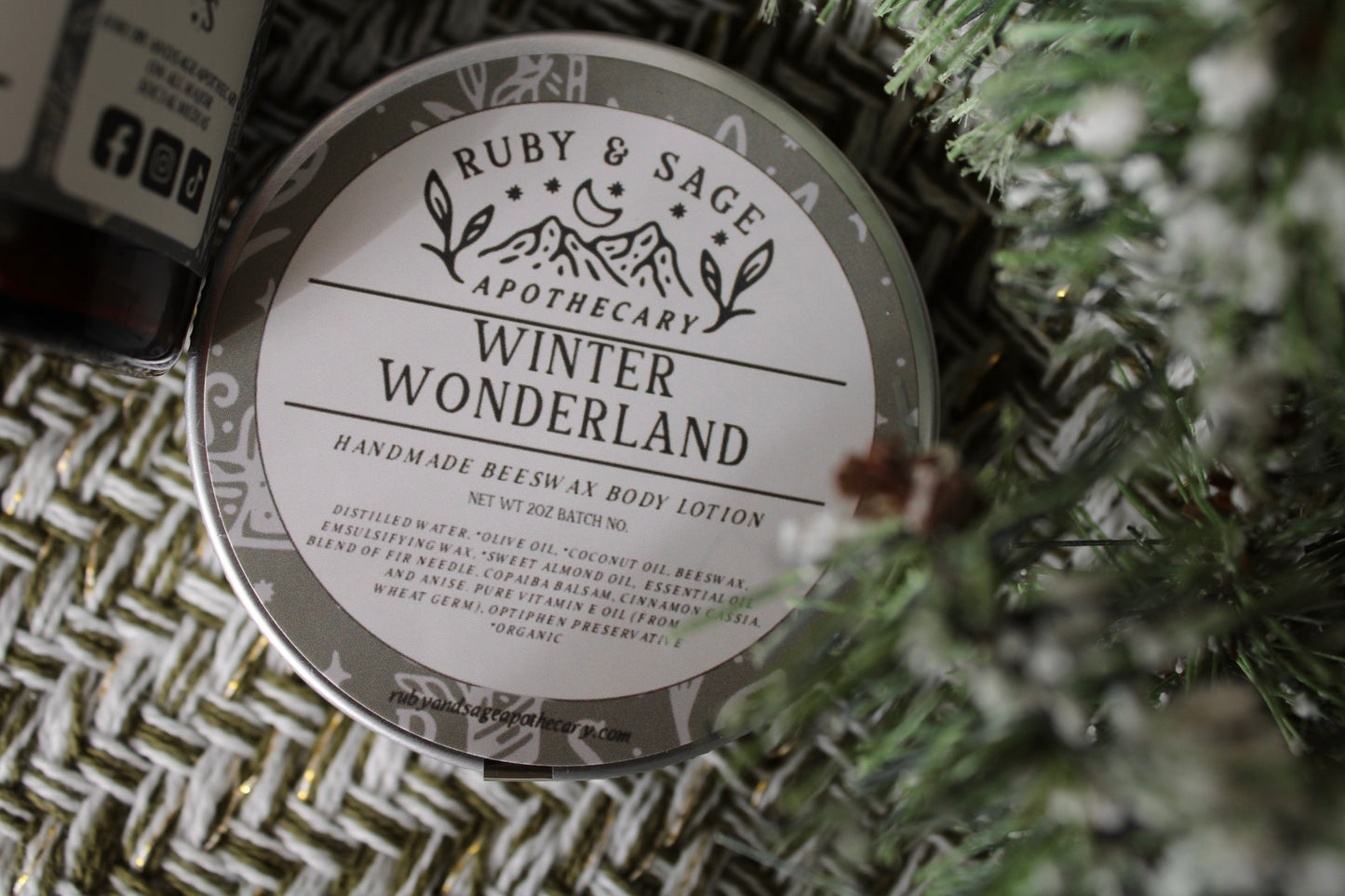 Winter Wonderland Beeswax Body Lotion