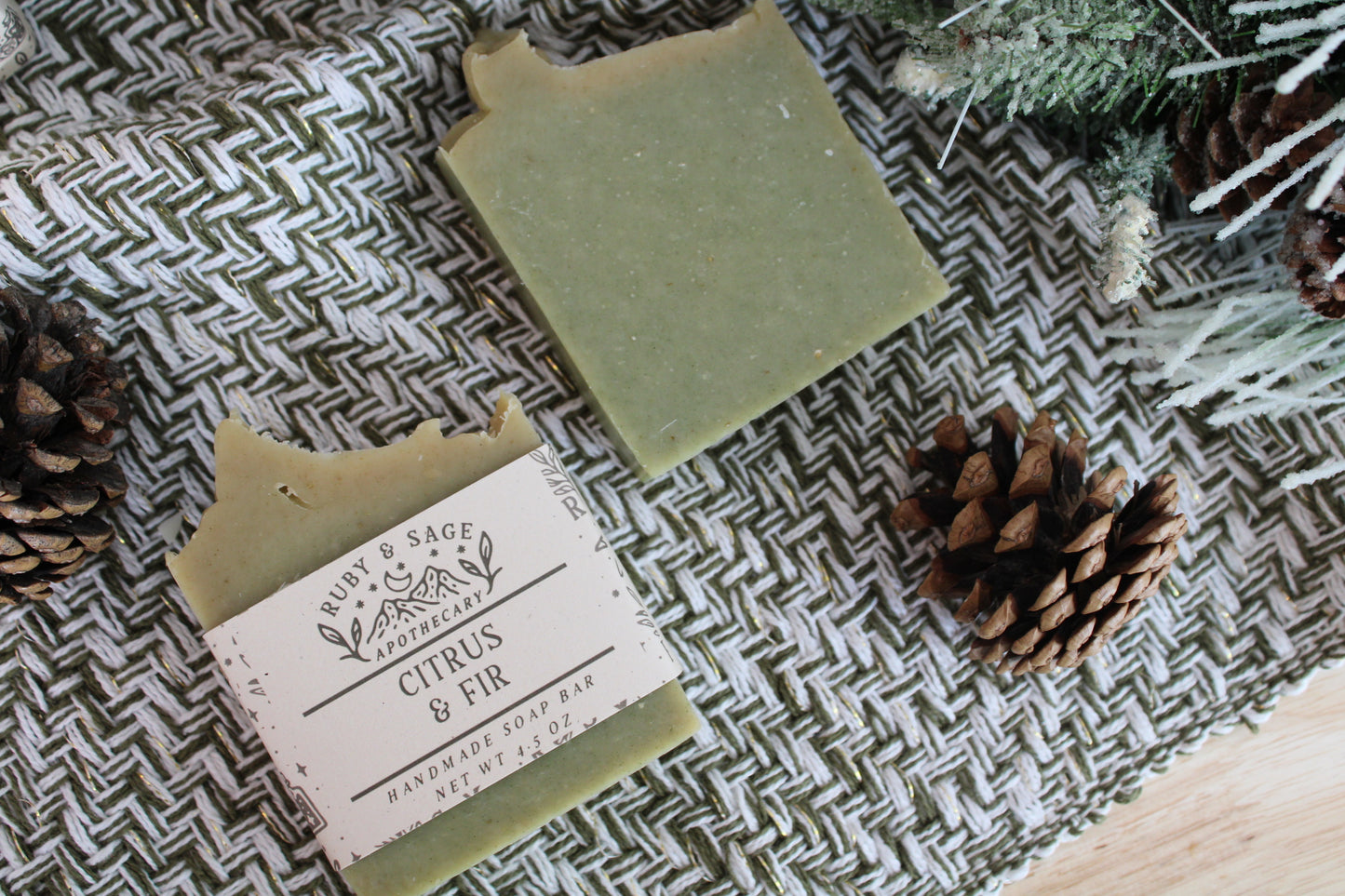 Citrus & Fir Soap Bar