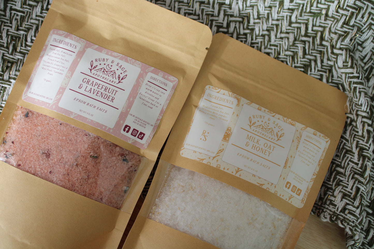 Epsom Salt Soaks