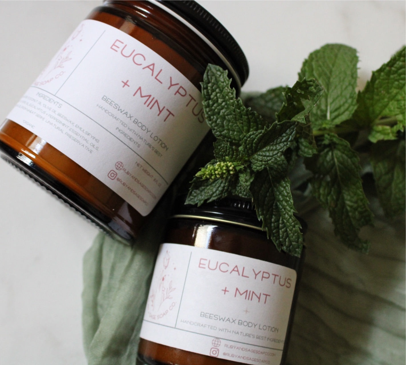 Eucalyptus + Mint Body Lotion