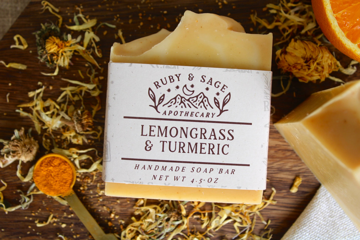 Lemongrass & Turmeric Soap