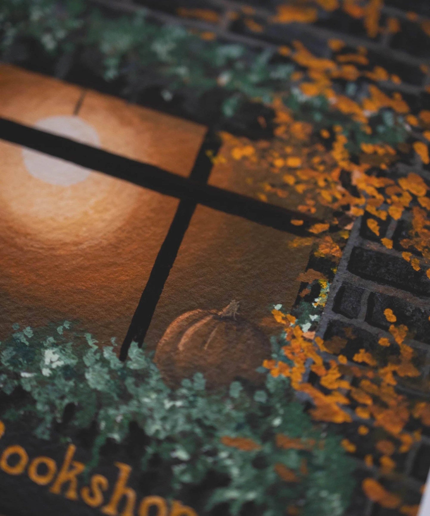 "The Gloomy Bookshop" | Fine Art Print