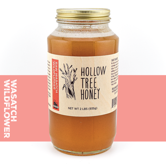 Wasatch RAW Wildflower Honey