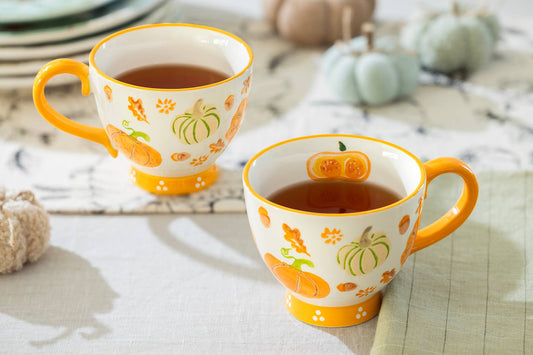 Pumpkins Orange Latte 14oz Mug