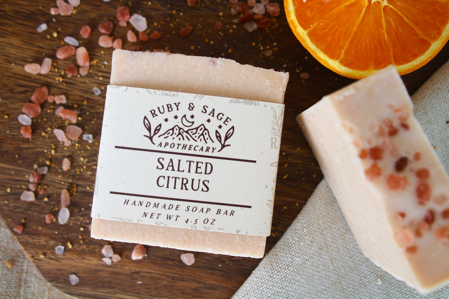 Salted Citrus Bar Soap