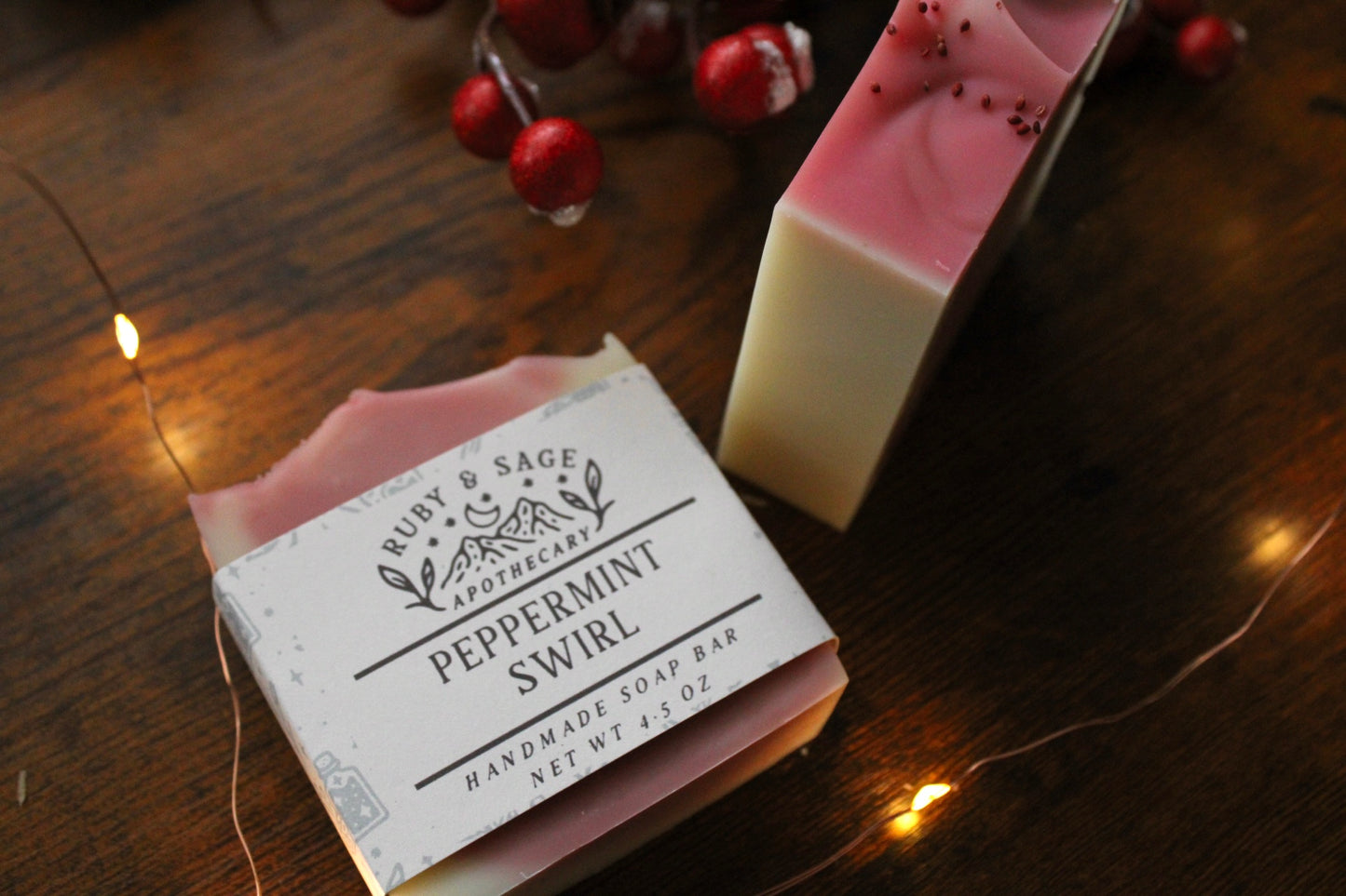 Peppermint Swirl Soap