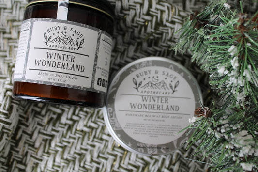 Winter Wonderland Beeswax Body Lotion