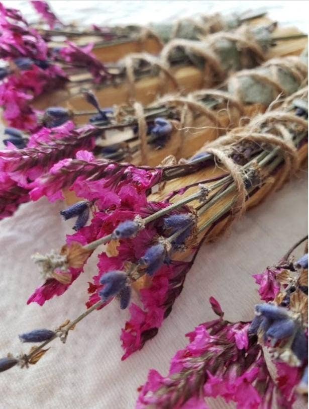 Palo Santo Sage and Lavender Bouquet