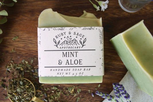 Mint + Aloe Soap