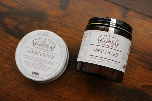 Unscented Beeswax Body Lotion