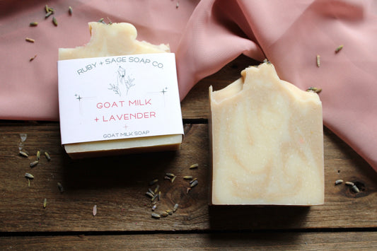 Goatmilk + Lavender Soap