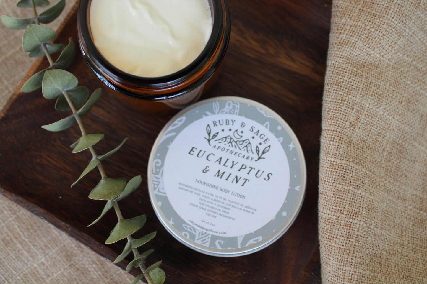 Eucalyptus + Mint Body Lotion