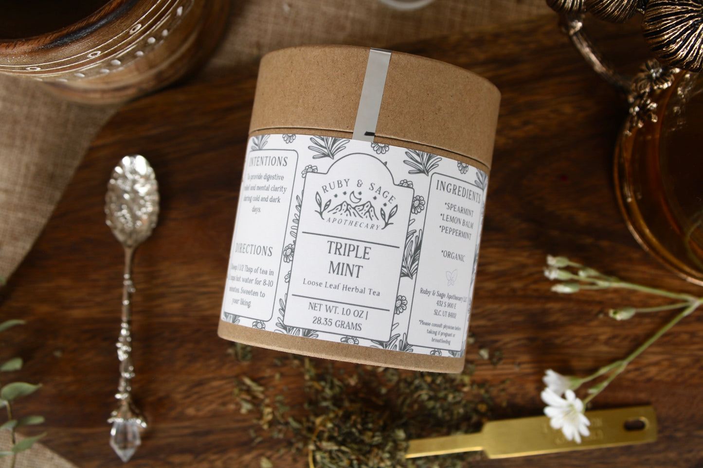Triple Mint Loose Leaf Herbal Tea