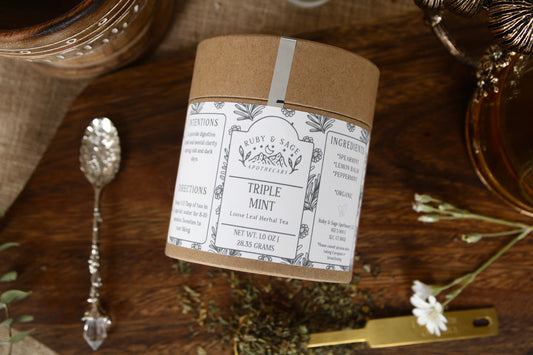 Triple Mint Loose Leaf Herbal Tea