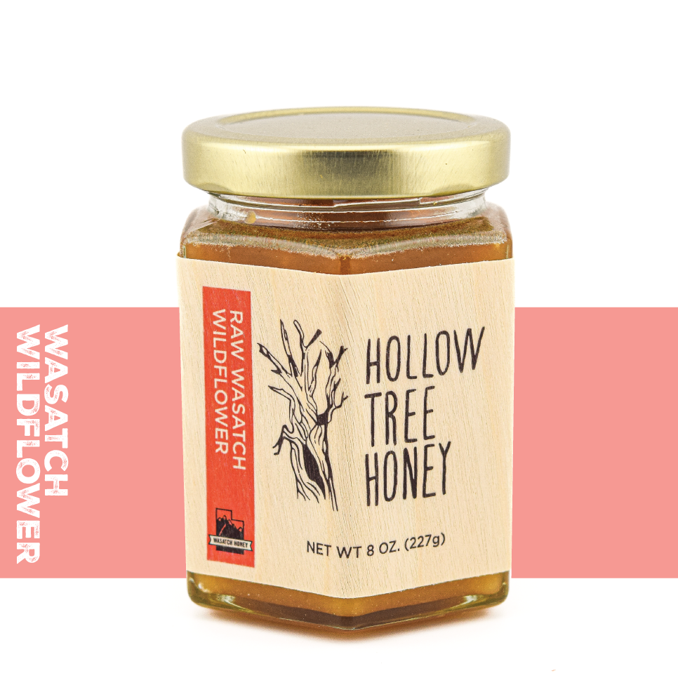 Wasatch RAW Wildflower Honey