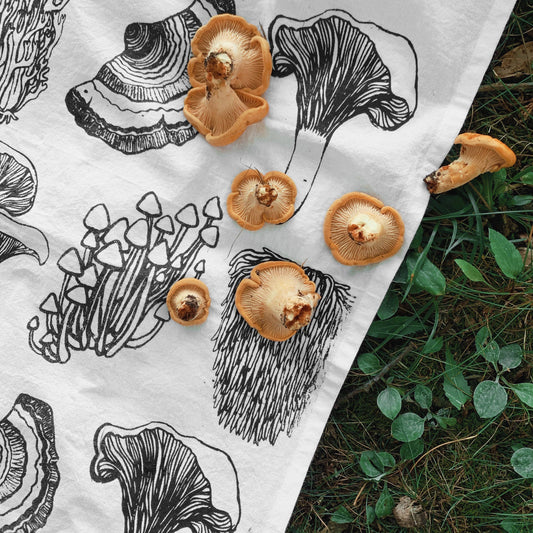 Mushroom Tea Towels
