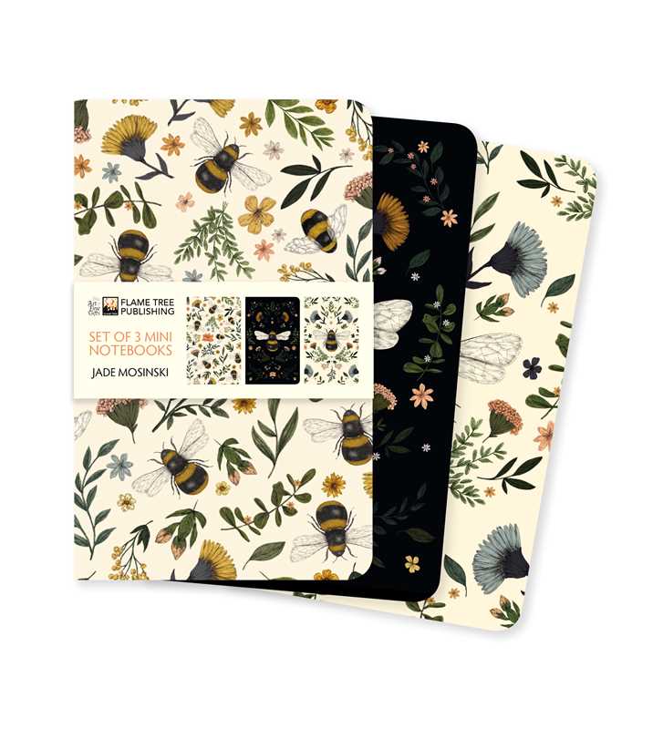 Jade Mosinski Set of 3 Mini Notebooks by