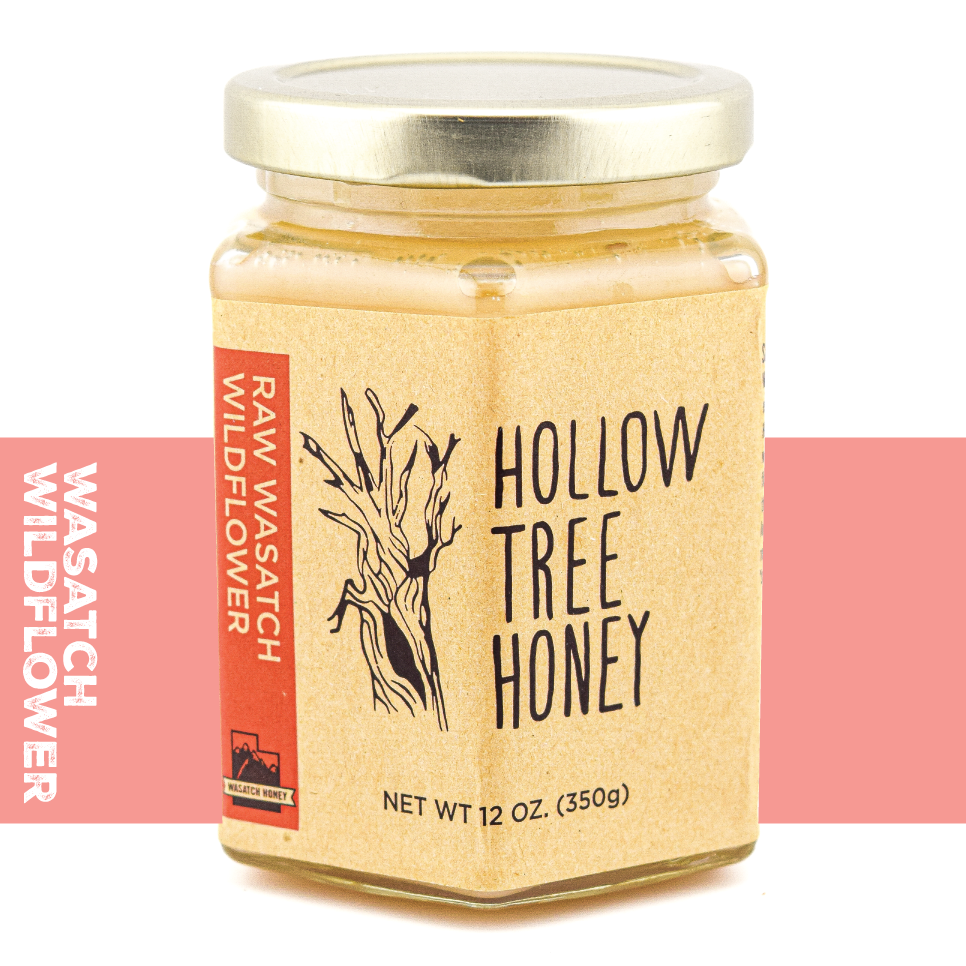 Wasatch RAW Wildflower Honey